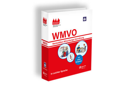 Cover des Ordners: "WMVO in Leichter Sprache".