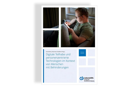 Das Cover des Werks "Digitale Teilhabe" aus dem Lebenshilfe-Verlag.